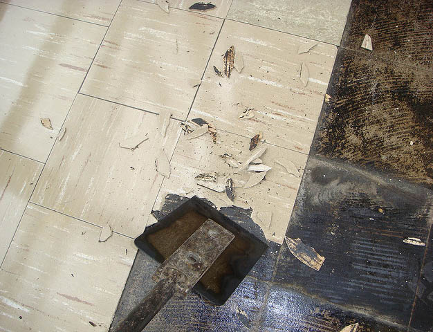 The dangers of DIY – tile removal hazards